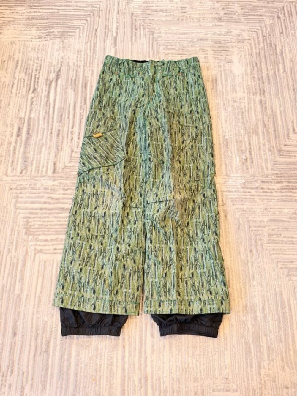 Obermeyer boys size 14 green/blk Kabang Waterproof insulated snow pant MSRP $160